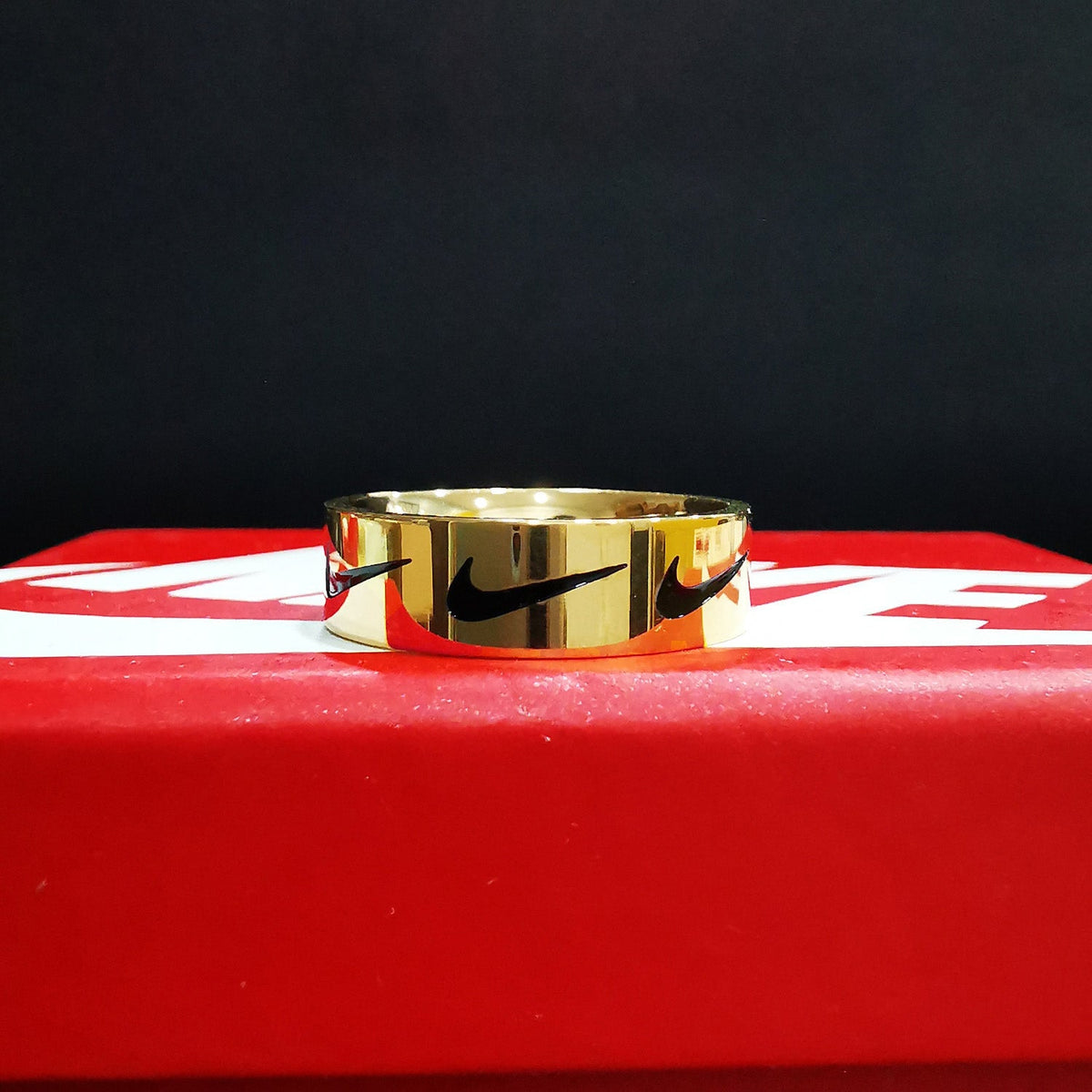 Bague Nike "Miami Gold"