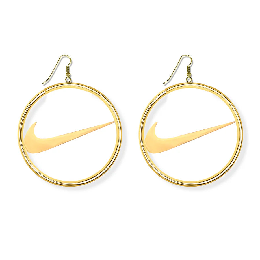 Boucles d'oreilles Nike "Kreyol Gold"