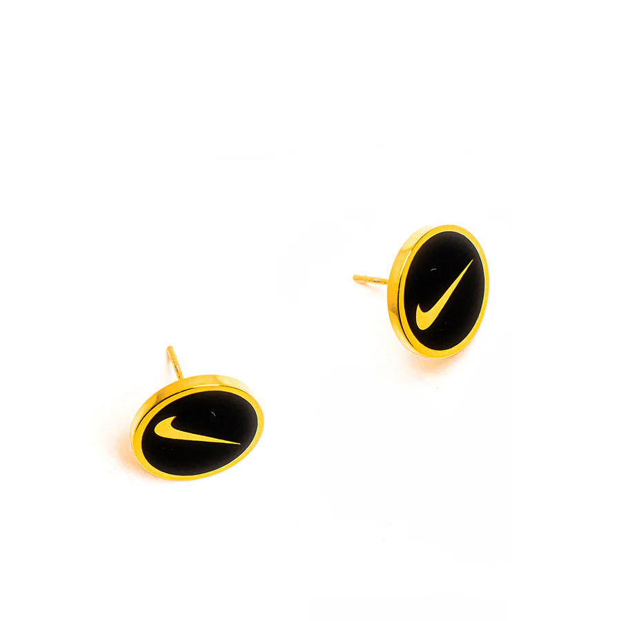 Boucles d'oreilles Nike "Round Gold"