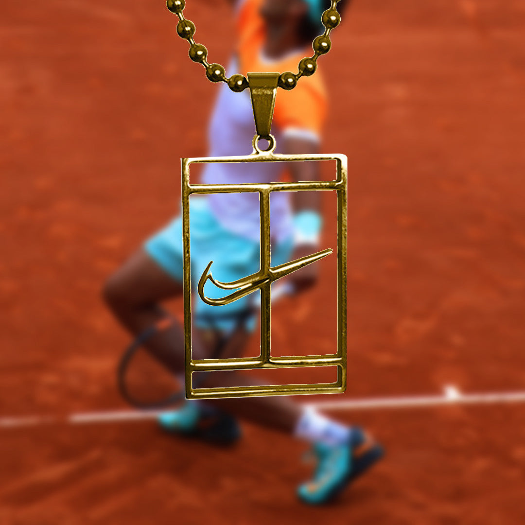 Collier Nike "Tennis Court Gold"