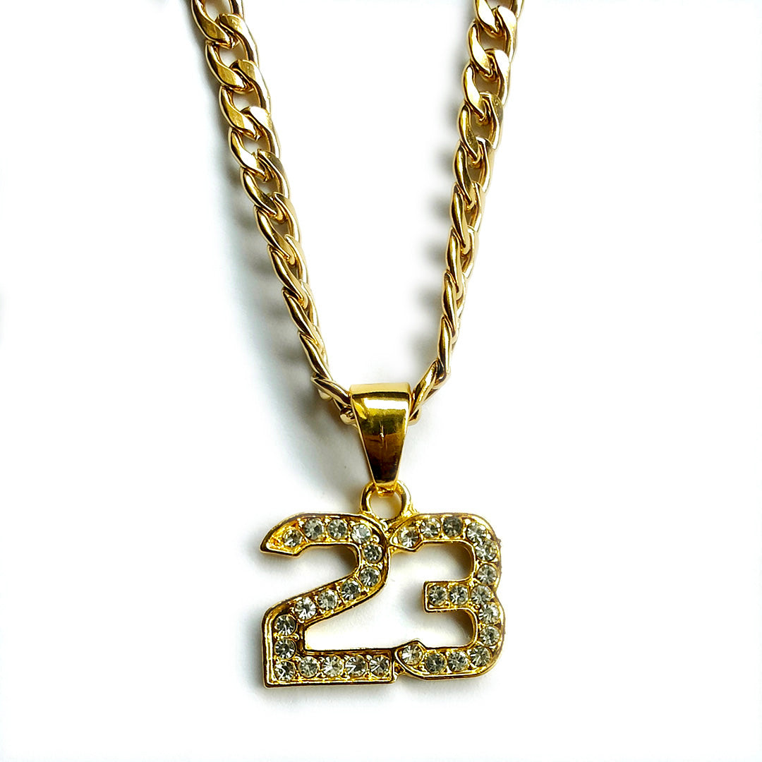 Collier Nike "23 Gold"