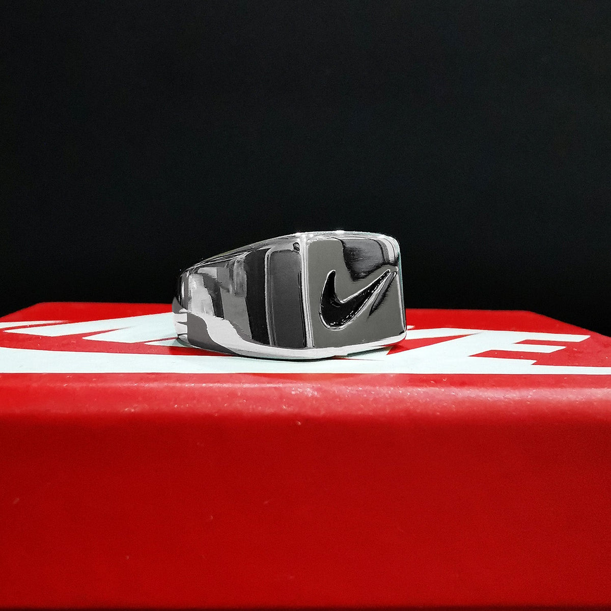 Bague Nike "Ice Cube Silver"